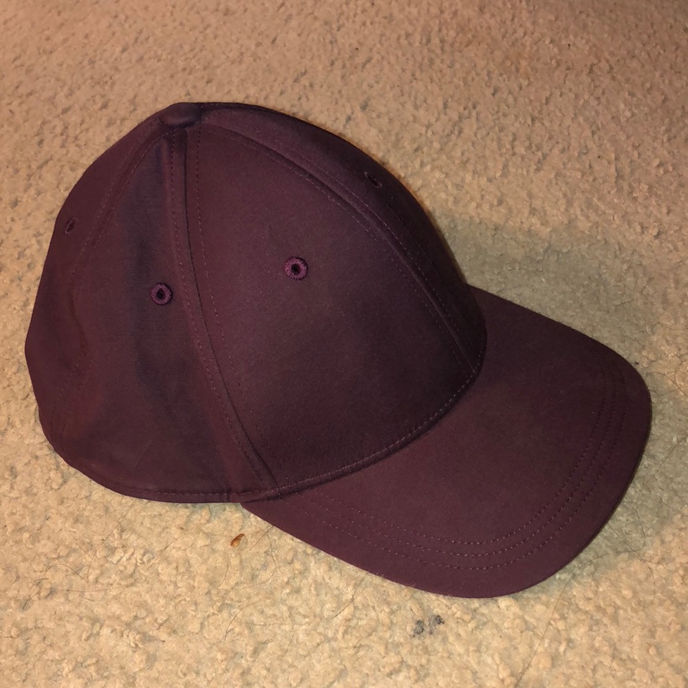 Maroon Lululemon athletica running ball cap one